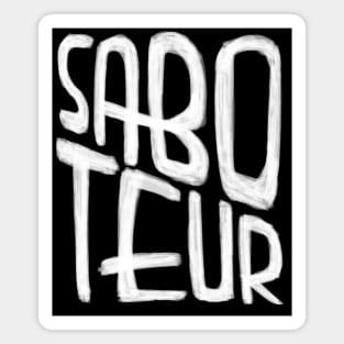 Saboteur Magnet